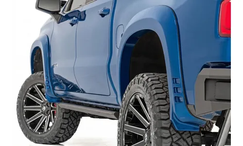 Расширители колёсных арок SF1, цвет GJV Riptide Blue, Chevrolet Silverado 1500 (2019–2026), Rough Country — фото 1