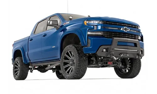 Расширители колёсных арок SF1, цвет GJV Riptide Blue, Chevrolet Silverado 1500 (2019–2026), Rough Country — фото 2