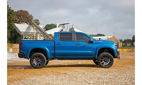 Расширители колёсных арок SF1, цвет GJV Riptide Blue, Chevrolet Silverado 1500 (2019–2026), Rough Country — фото 6
