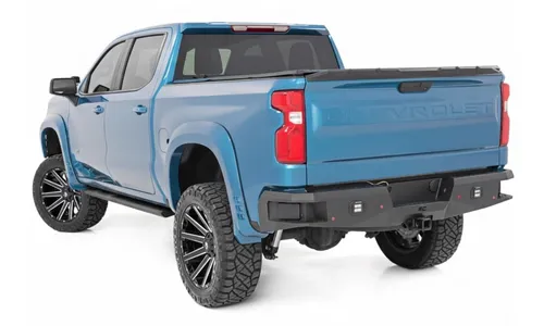 Расширители колёсных арок SF1, цвет GLT Glacier Blue, Chevrolet Silverado 1500 (2019–2026), Rough Country — фото 3