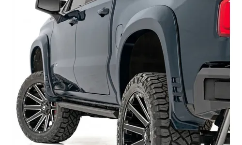 Расширители колёсных арок SF1, цвет GPA Graphite, Chevrolet Silverado 1500 (2019–2026), Rough Country — фото 1
