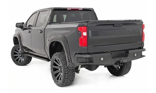 Расширители колёсных арок SF1, цвет GPA Graphite, Chevrolet Silverado 1500 (2019–2026), Rough Country — фото 3