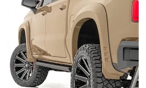 Расширители колёсных арок SF1, цвет GTL Desert Sand, Chevrolet Silverado 1500 (2019–2026), Rough Country — фото 1