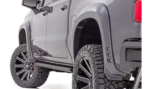 Расширители колёсных арок SF1, цвет GXD Sterling Gray Metallic, Chevrolet Silverado 1500 (2019–2026), Rough Country — фото 1