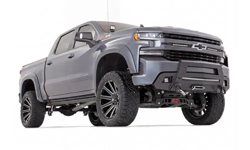 Расширители колёсных арок SF1, цвет GXD Sterling Gray Metallic, Chevrolet Silverado 1500 (2019–2026), Rough Country — фото 2