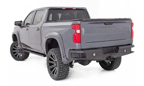 Расширители колёсных арок SF1, цвет GXD Sterling Gray Metallic, Chevrolet Silverado 1500 (2019–2026), Rough Country — фото 3
