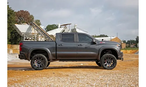 Расширители колёсных арок SF1, цвет GXG Tungsten, Chevrolet Silverado 1500 (2019–2026), Rough Country — фото 6
