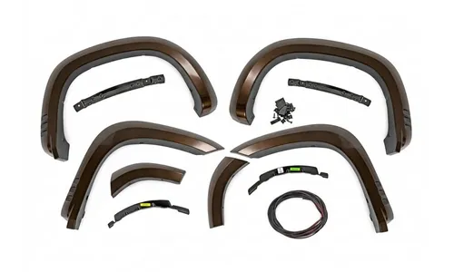 Расширители колёсных арок SF1, цвет GXN Deep Bronze, Chevrolet Silverado 1500 (2019–2026), Rough Country — фото 4