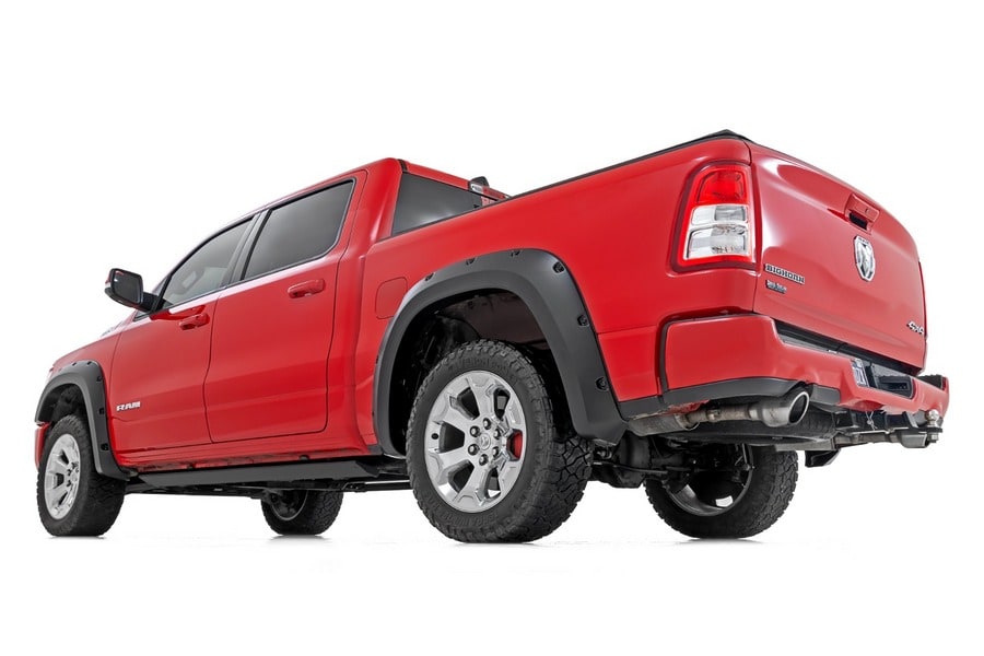 Расширители колёсных арок Pocket, цвет PPX Patriot Blue, RAM 1500 DT, Rough Country — фото 2