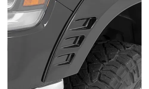 Расширители колёсных арок SF1, цвет DX8 Black, RAM 1500 DT, Rough Country — фото 5