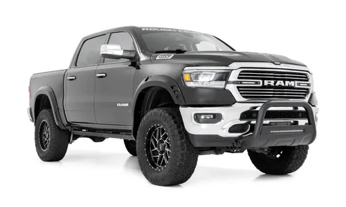 Расширители колёсных арок SF1, цвет PBJ Hydro Blue, RAM 1500 DT, Rough Country — фото 3