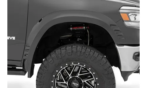 Расширители колёсных арок SF1, цвет PXR Brilliant Black, RAM 1500 DT, Rough Country — фото 6