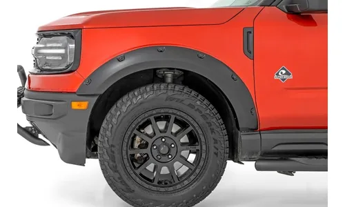 Расширители колёсных арок Pocket, цвет YZ Oxford White, Ford Bronco Sport (2021–2026), Rough Country — фото 4
