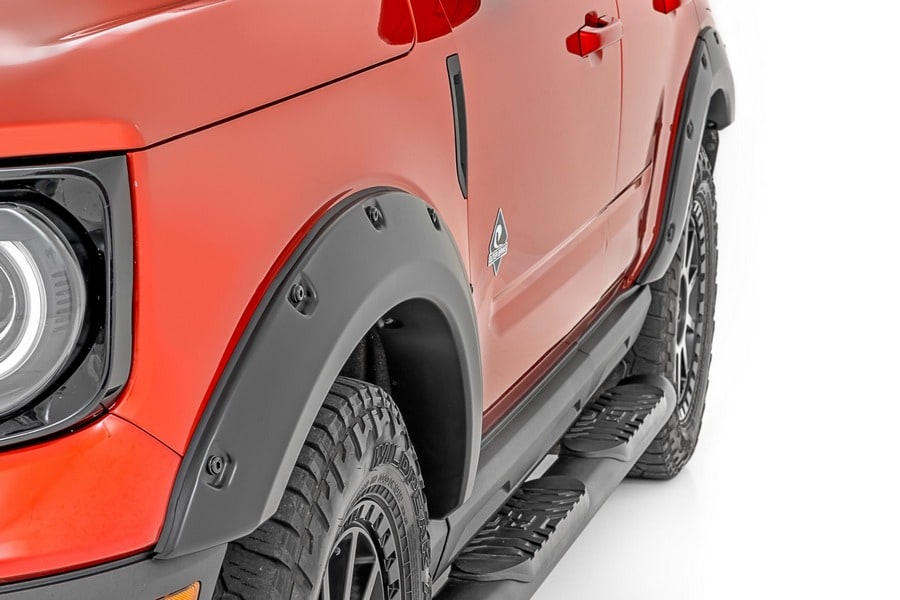 Расширители колёсных арок Pocket, цвет YZ Oxford White, Ford Bronco Sport (2021–2026), Rough Country — фото 6