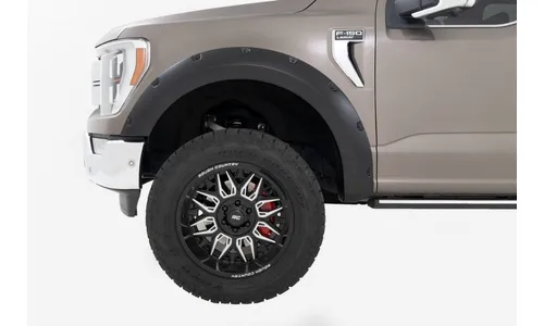 Расширители колёсных арок Pocket, цвет DR Avalanche Gray, Ford F-150 (2021–2026), Rough Country — фото 4