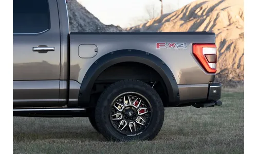 Расширители колёсных арок Pocket, цвет DR Avalanche Gray, Ford F-150 (2021–2026), Rough Country — фото 6