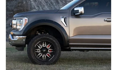 Расширители колёсных арок Pocket, цвет JS Iconic Silver, Ford F-150 (2021–2026), Rough Country — фото 7