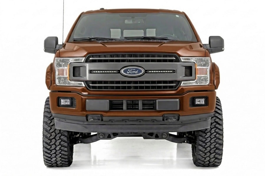 Расширители колёсных арок SF1, цвет H5 Caribou, Ford F-150 (2015–2017), Rough Country — фото 4