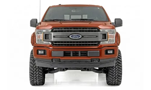 Расширители колёсных арок SF1, цвет H7 Bronze Fire, Ford F-150 (2015–2017), Rough Country — фото 4