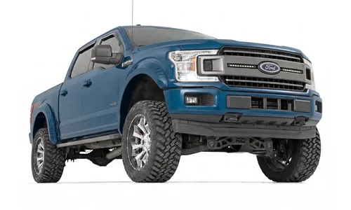 Расширители колёсных арок SF1, цвет N1 Blue Jeans, Ford F-150 (2015–2017), Rough Country — фото 2