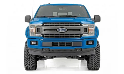 Расширители колёсных арок SF1, цвет SZ Blue Flame, Ford F-150 (2015–2017), Rough Country — фото 4