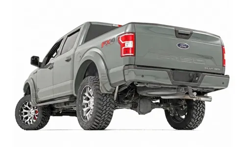 Расширители колёсных арок SF1, цвет BN Silver Spruce, Ford F-150 (2018–2020), Rough Country — фото 3