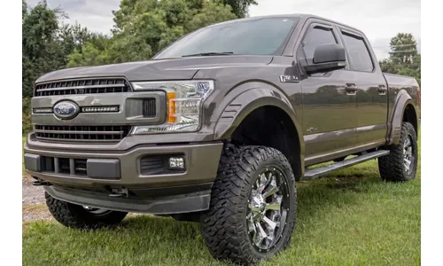 Расширители колёсных арок SF1, цвет D1 Stone Gray, Ford F-150 (2018–2020), Rough Country — фото 6