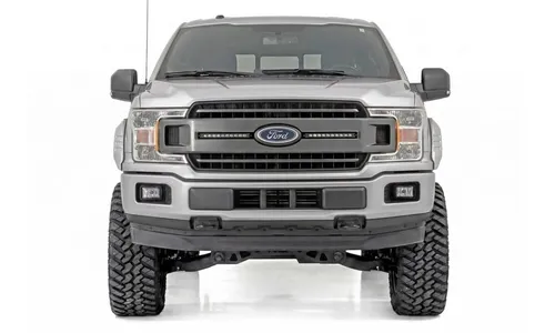 Расширители колёсных арок SF1, цвет JS Iconic Silver, Ford F-150 (2018–2020), Rough Country — фото 4