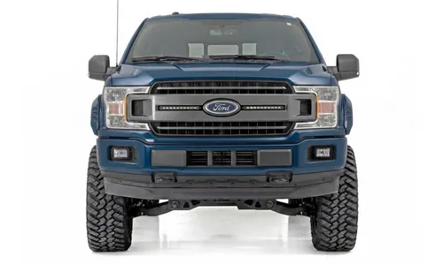 Расширители колёсных арок SF1, цвет N1 Blue Jeans, Ford F-150 (2018–2020), Rough Country — фото 4