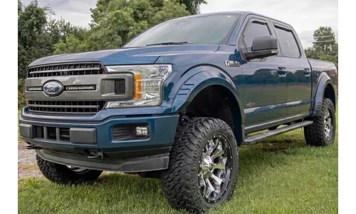 Расширители колёсных арок SF1, цвет N1 Blue Jeans, Ford F-150 (2018–2020), Rough Country — фото 6