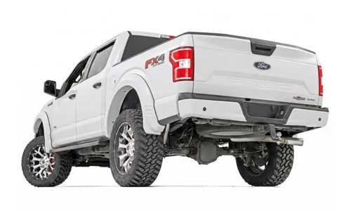 Расширители колёсных арок SF1, цвет Z1 Oxford White, Ford F-150 (2018–2020), Rough Country — фото 3