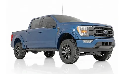 Расширители колёсных арок SF1, цвет B3 Atlas Blue, Ford F-150 (2021–2026), Rough Country — фото 2