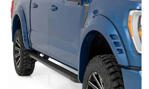 Расширители колёсных арок SF1, цвет B3 Atlas Blue, Ford F-150 (2021–2026), Rough Country — фото 4