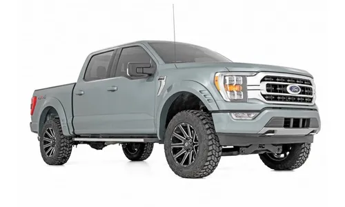 Расширители колёсных арок SF1, цвет BN Silver Spruce, Ford F-150 (2021–2026), Rough Country — фото 2