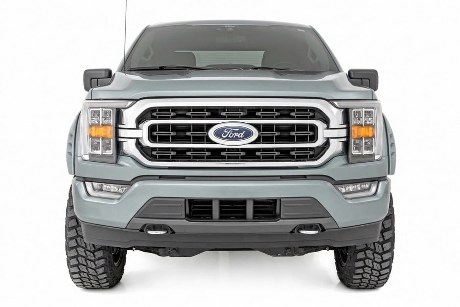Расширители колёсных арок SF1, цвет BN Silver Spruce, Ford F-150 (2021–2026), Rough Country — фото 5