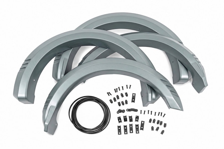 Расширители колёсных арок SF1, цвет BN Silver Spruce, Ford F-150 (2021–2026), Rough Country — фото 6