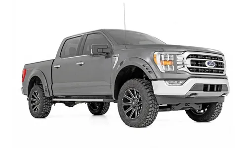 Расширители колёсных арок SF1, цвет D1 Stone Gray, Ford F-150 (2021–2026), Rough Country — фото 2