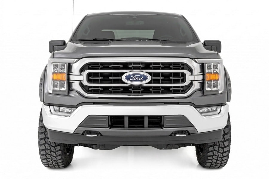 Расширители колёсных арок SF1, цвет D1 Stone Gray, Ford F-150 (2021–2026), Rough Country — фото 5