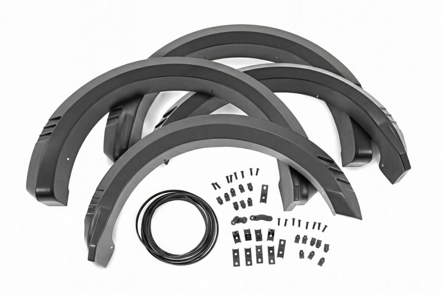 Расширители колёсных арок SF1, цвет D1 Stone Gray, Ford F-150 (2021–2026), Rough Country — фото 6