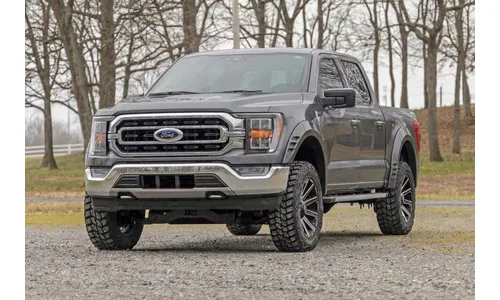 Расширители колёсных арок SF1, цвет D1 Stone Gray, Ford F-150 (2021–2026), Rough Country — фото 7