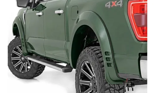 Расширители колёсных арок SF1, цвет DB Shelter Green, Ford F-150 (2021–2026), Rough Country — фото 1