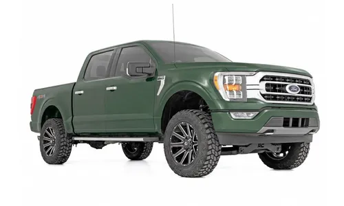 Расширители колёсных арок SF1, цвет DB Shelter Green, Ford F-150 (2021–2026), Rough Country — фото 2