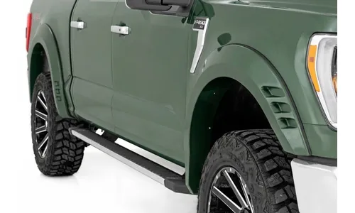 Расширители колёсных арок SF1, цвет DB Shelter Green, Ford F-150 (2021–2026), Rough Country — фото 4