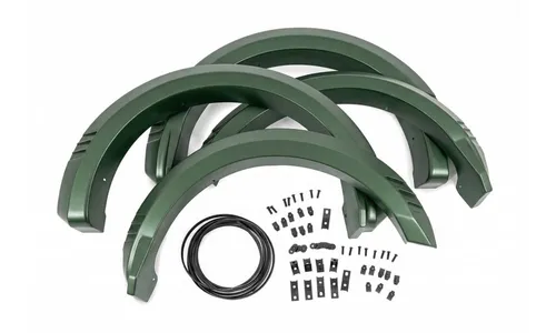 Расширители колёсных арок SF1, цвет DB Shelter Green, Ford F-150 (2021–2026), Rough Country — фото 6