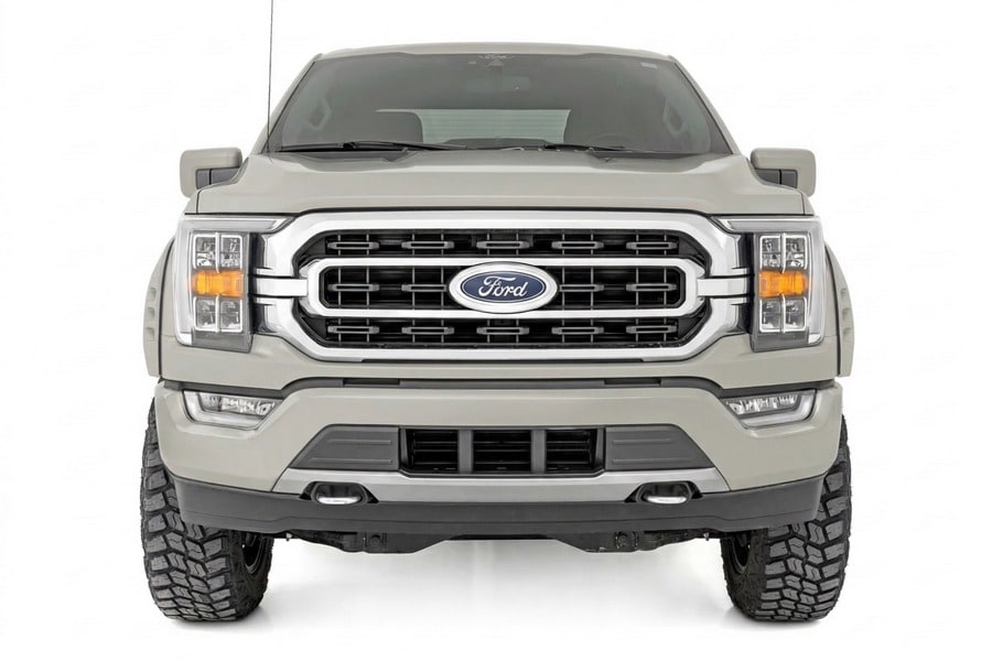 Расширители колёсных арок SF1, цвет DR Avalanche Gray, Ford F-150 (2021–2026), Rough Country — фото 5