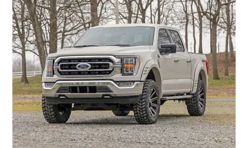 Расширители колёсных арок SF1, цвет DR Avalanche Gray, Ford F-150 (2021–2026), Rough Country — фото 7
