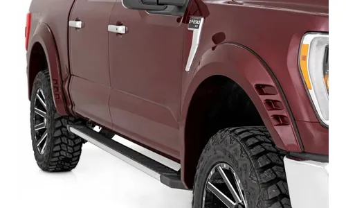 Расширители колёсных арок SF1, цвет E2 Magma Red, Ford F-150 (2021–2026), Rough Country — фото 4