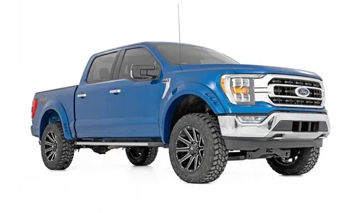 Расширители колёсных арок SF1, цвет E7 Velocity Blue, Ford F-150 (2021–2026), Rough Country — фото 2