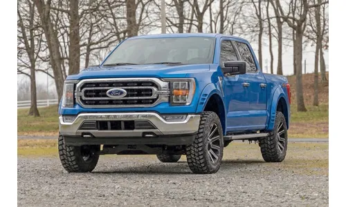 Расширители колёсных арок SF1, цвет E7 Velocity Blue, Ford F-150 (2021–2026), Rough Country — фото 7