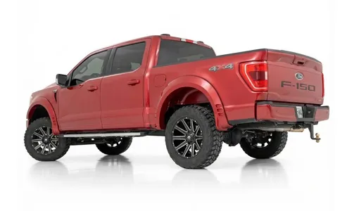 Расширители колёсных арок SF1, цвет EA Hot Pepper Red, Ford F-150 (2021–2026), Rough Country — фото 3